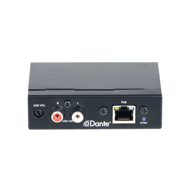 2CH Dante Audio Interface